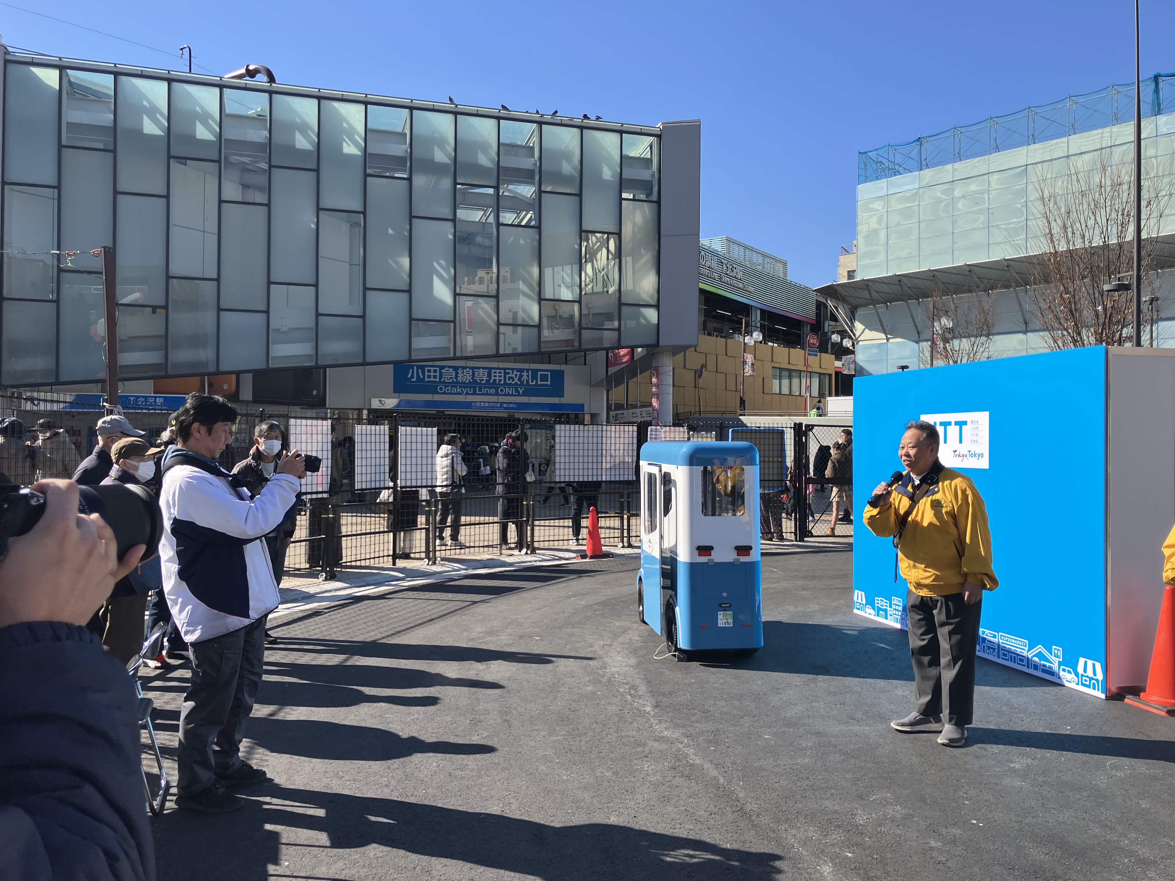 試乗会トークショーの様子