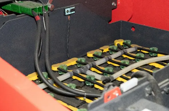 フォークリフトの充電池