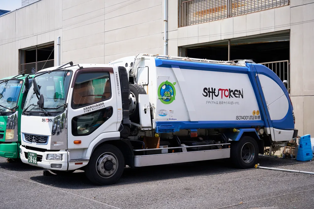 EV・ハイブリッド車を導入した収集運搬車両